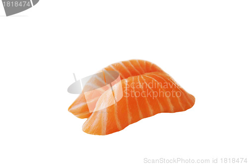 Image of Shrimp sushi isolated on white background