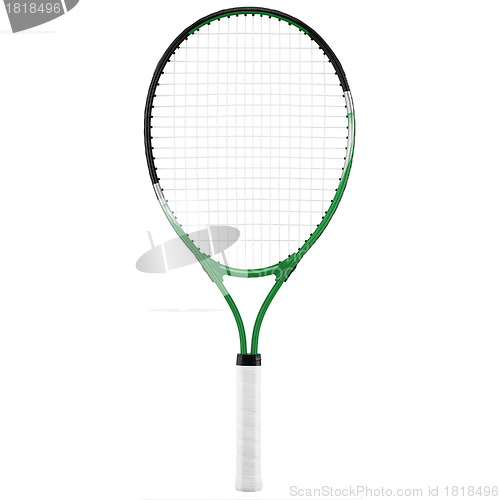 Image of Tennis racket, isolated on white background
