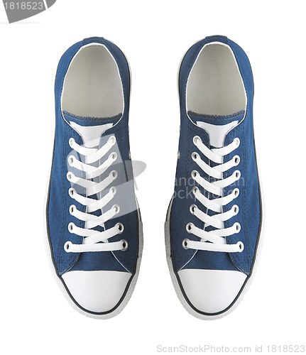 Image of A pair of generic sneakers isolated on white