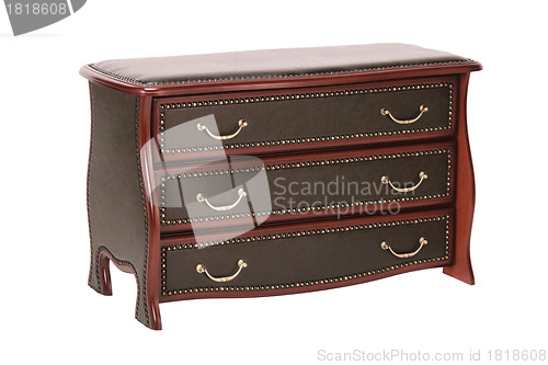 Image of Chest of Drawers isolated with clipping path