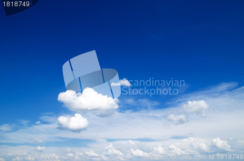 Image of blue sky