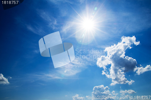 Image of blue sky 