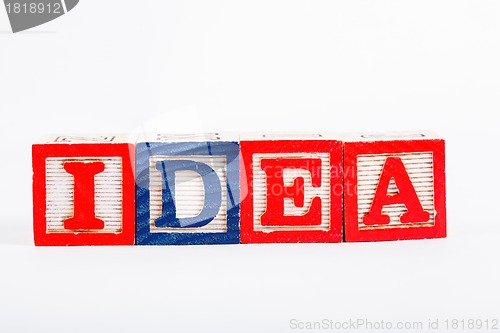 Image of Word "idea"