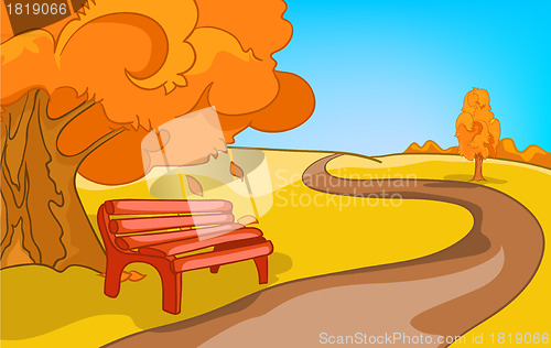 Image of Cartoon Nature Landscape