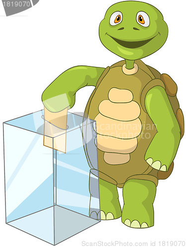 Image of Funny Turtle. Election.