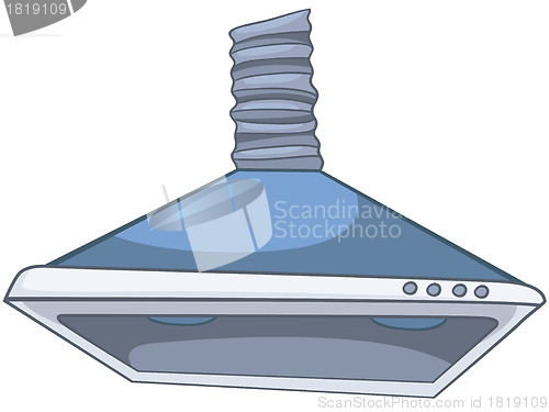 Image of Cartoons Home Appliences Cooker Hood