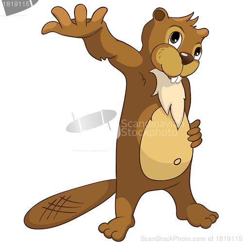 Image of Beaver CREES. Look for Funny Beaver by Keyword "CREES".