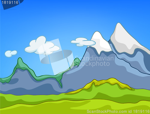 Image of Cartoon Nature Landscape