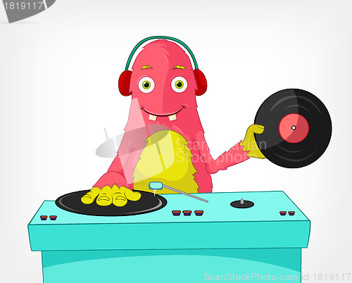 Image of Funny Monster. DJ.
