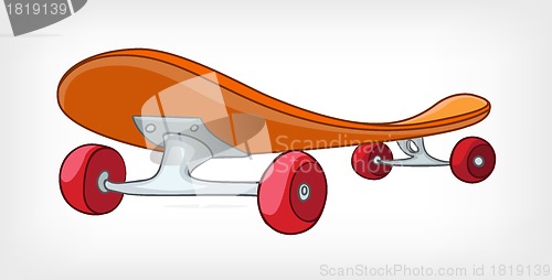Image of Cartoon Home Miscellaneous Skateboard