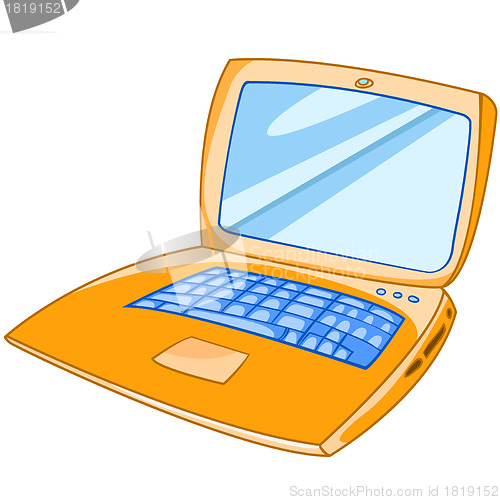 Image of Cartoon Appliences Laptop