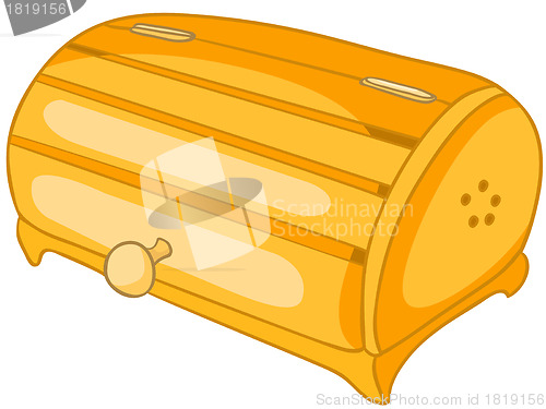 Image of Cartoon Home Kitchen Bread Bin