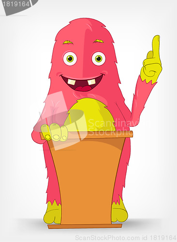 Image of Funny Monster. Presentation.