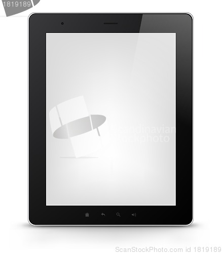 Image of Tablet PC. Vector EPS 10.