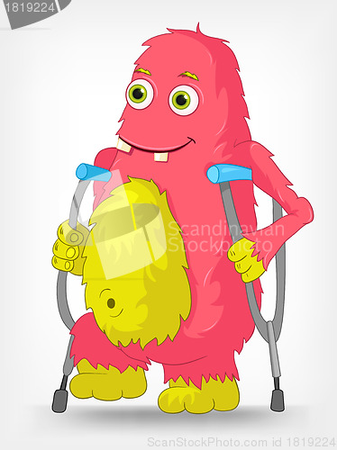 Image of Funny Monster. Disabled.