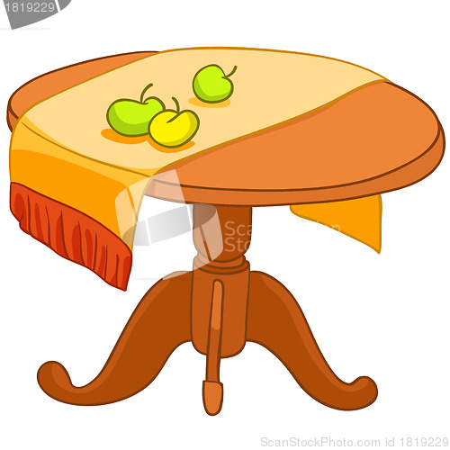 Image of Cartoon Home Furniture Table