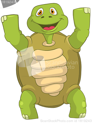 Image of Funny Turtle. Winner.