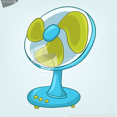 Image of Cartoons Home Appliences Fan