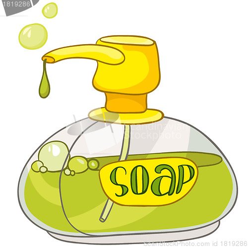 Image of Cartoon Home Washroom Soap