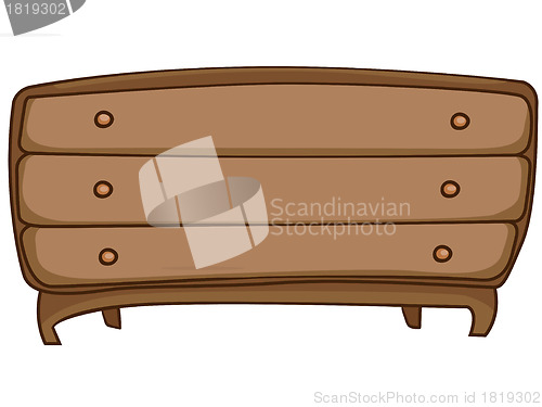 Image of Cartoon Home Furniture Chest of Drawers