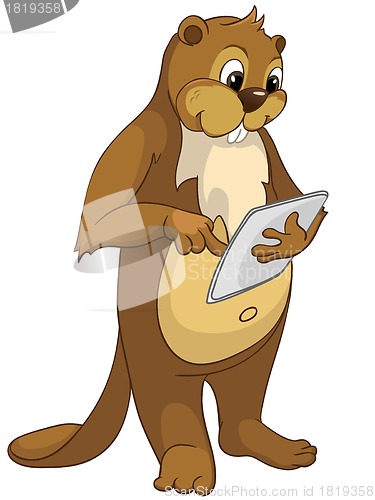 Image of Beaver CREES. Look for Funny Beaver by Keyword "CREES".