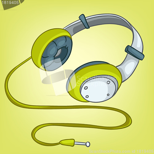 Image of Cartoons Home Appliences Headphone