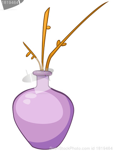 Image of Cartoon Home Vase