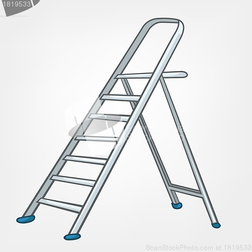 Image of Cartoon Home Miscellaneous Ladder