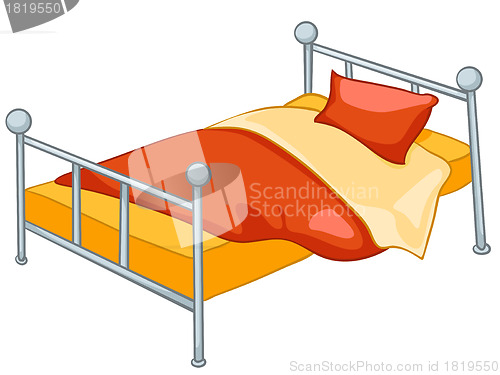 Image of Cartoon Home Furniture Bed