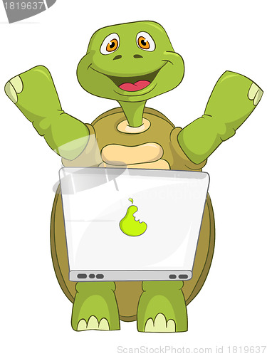 Image of Funny Turtle.