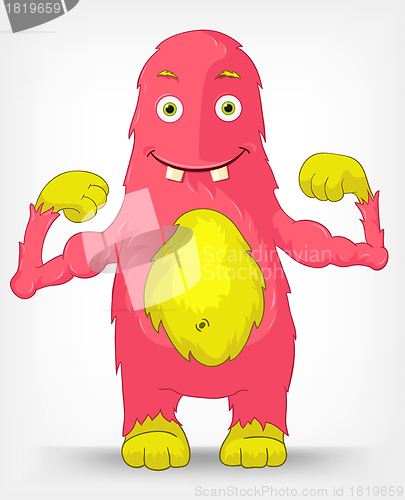 Image of Funny Monster. Diet.