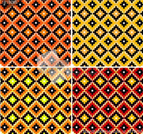 Image of rhombus pattern 