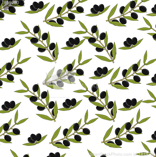 Image of Olive Seamless Background 