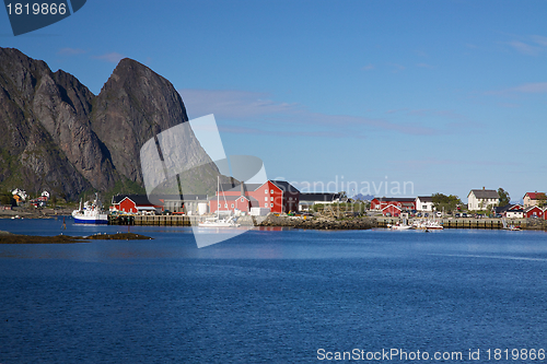 Image of Fishing port in Reine