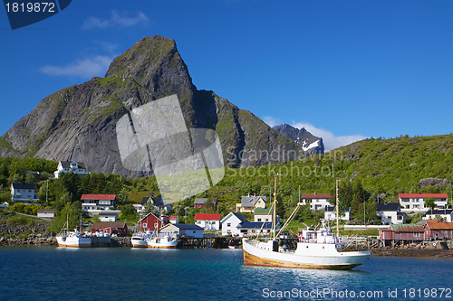 Image of Fishing boats in Norway