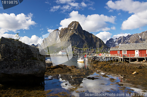 Image of Picturesque fishing town