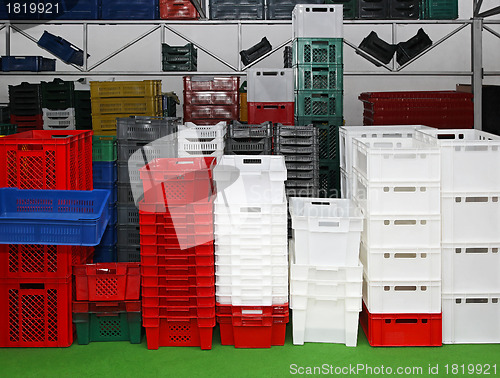 Image of Crates and boxes