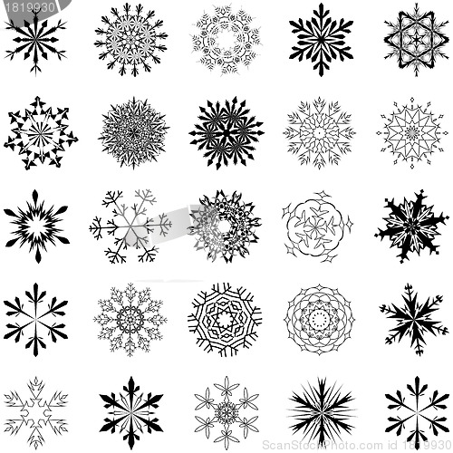 Image of snowflakes