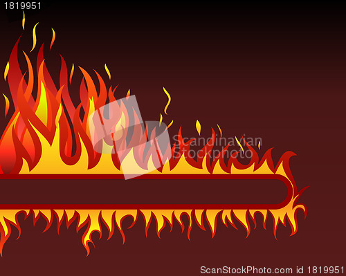 Image of fire background