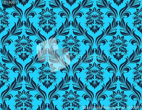 Image of seamless damask pattern