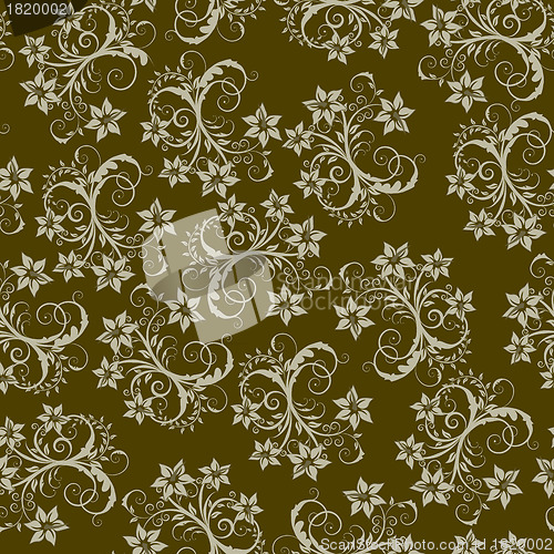 Image of seamless floral pattern