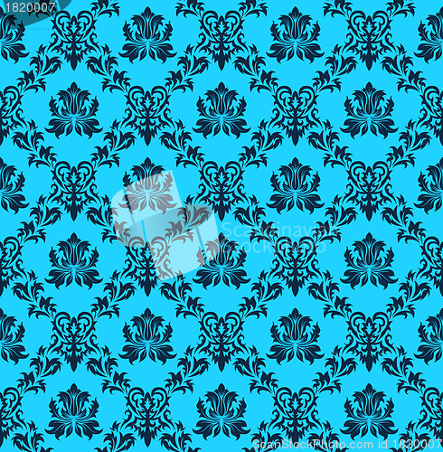 Image of seamless damask pattern