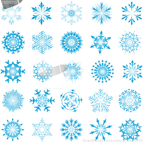 Image of snowflakes