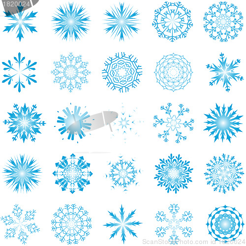 Image of snowflakes