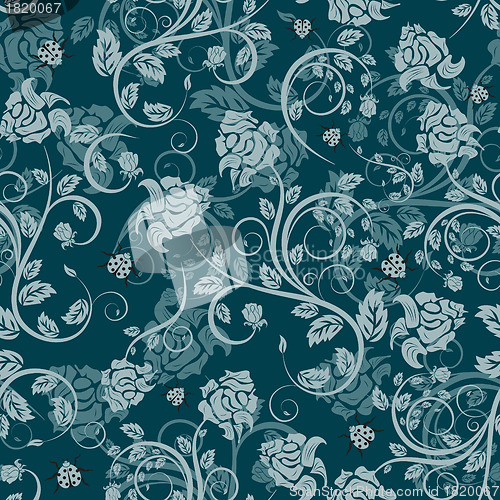 Image of seamless floral pattern