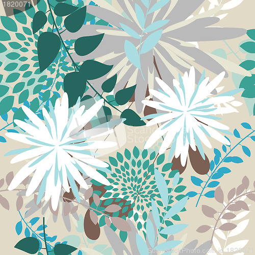 Image of seamless floral pattern