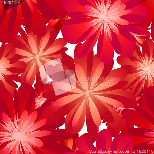 Image of seamless floral pattern