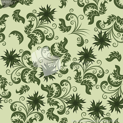 Image of seamless floral pattern