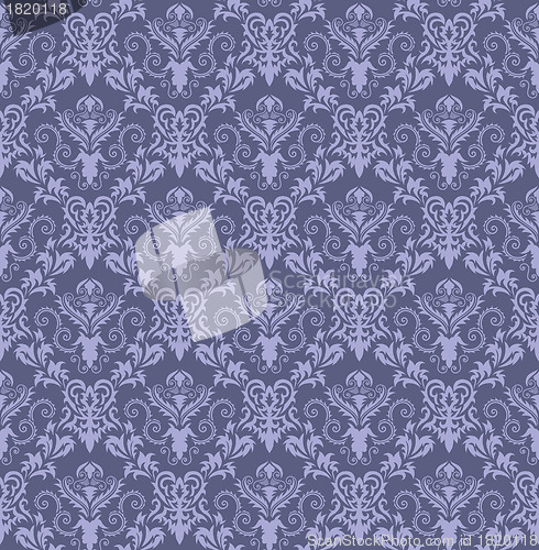 Image of seamless damask pattern