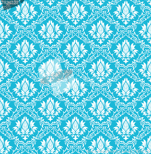 Image of seamless damask pattern